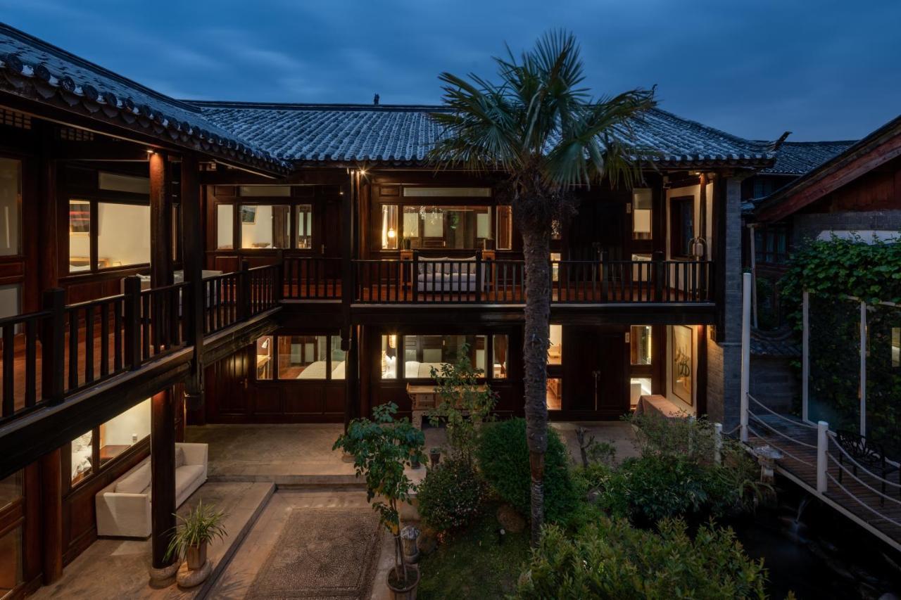 Jun Bo Xuan Boutique Hotel Лицзян Экстерьер фото